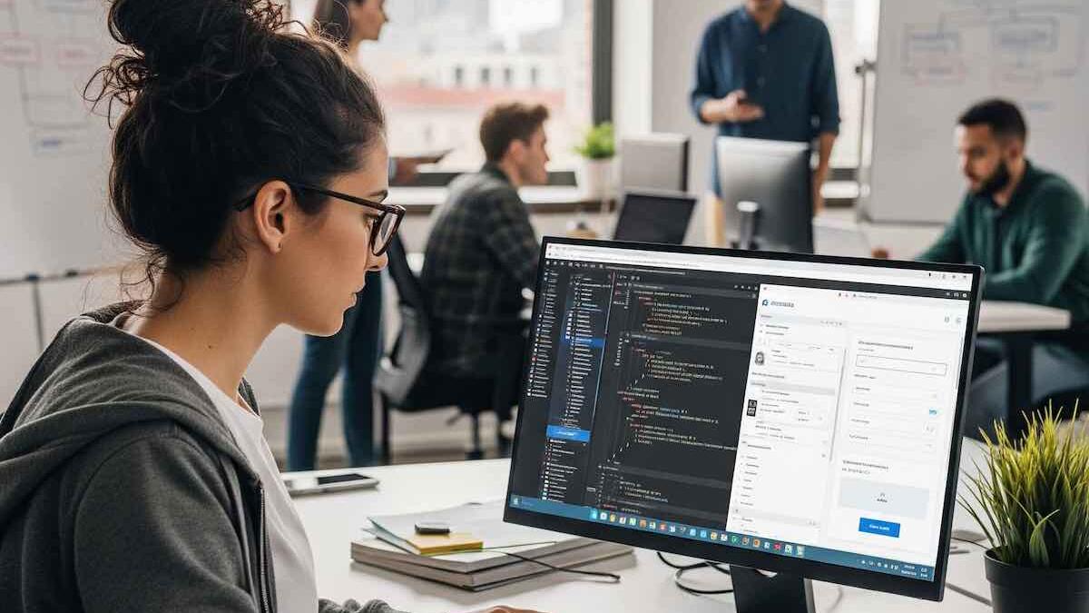 Software Entwickler / Software Developer © Google AI