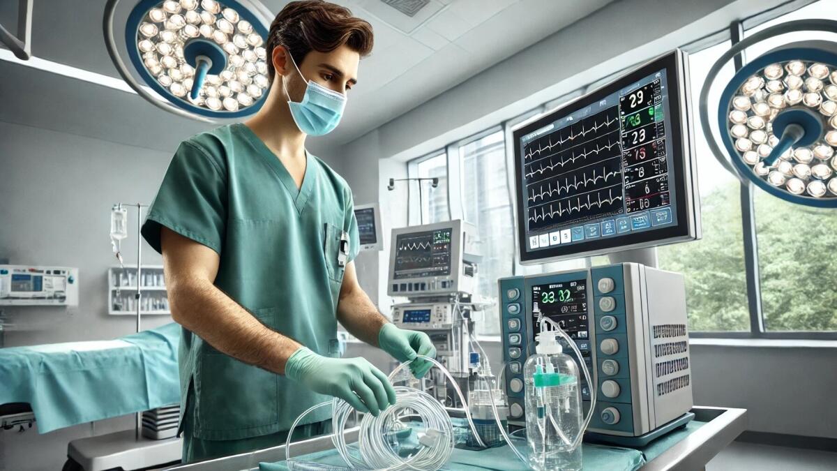 Anästhesietechnische/r Assistent/in &copy; Erstellt mit DALL·E