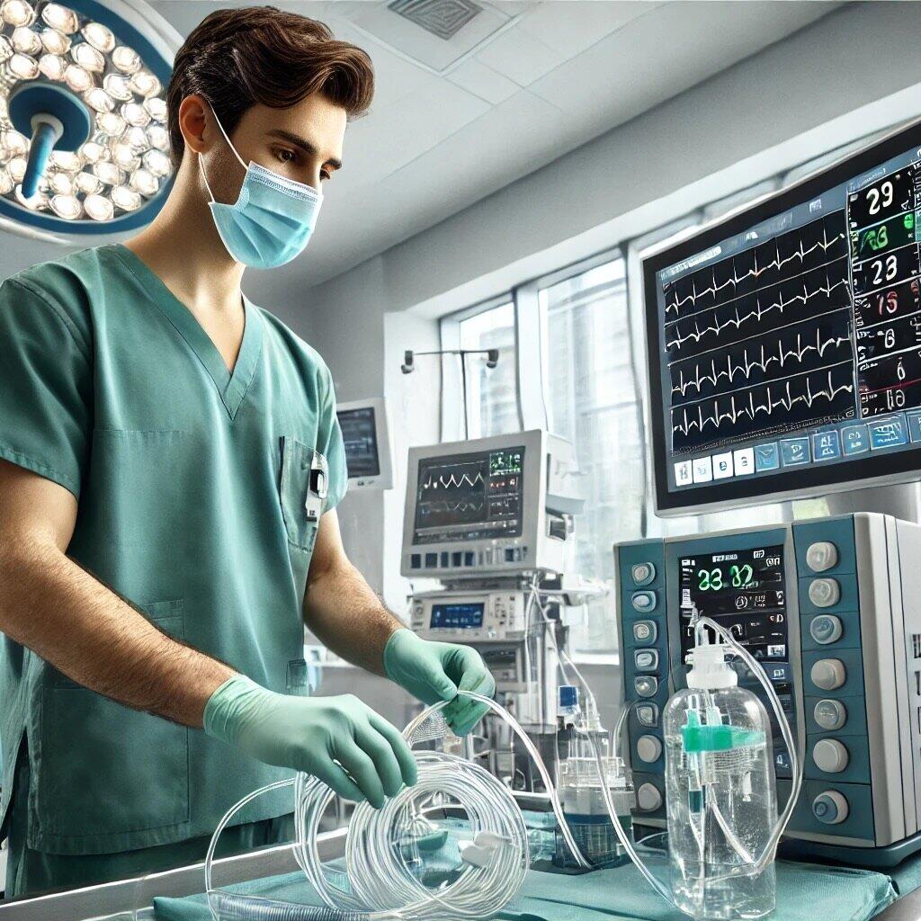 Anästhesietechnische/r Assistent/in © Erstellt mit DALL·E