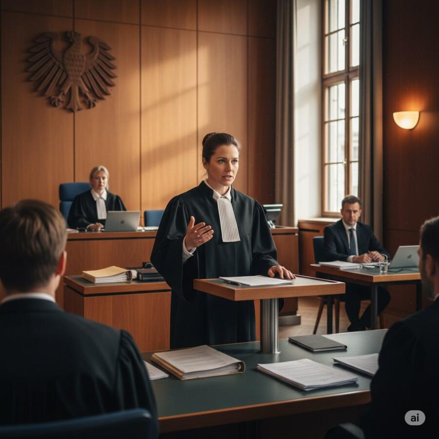 Staatsanwalt/Staatsanwältin © Google AI