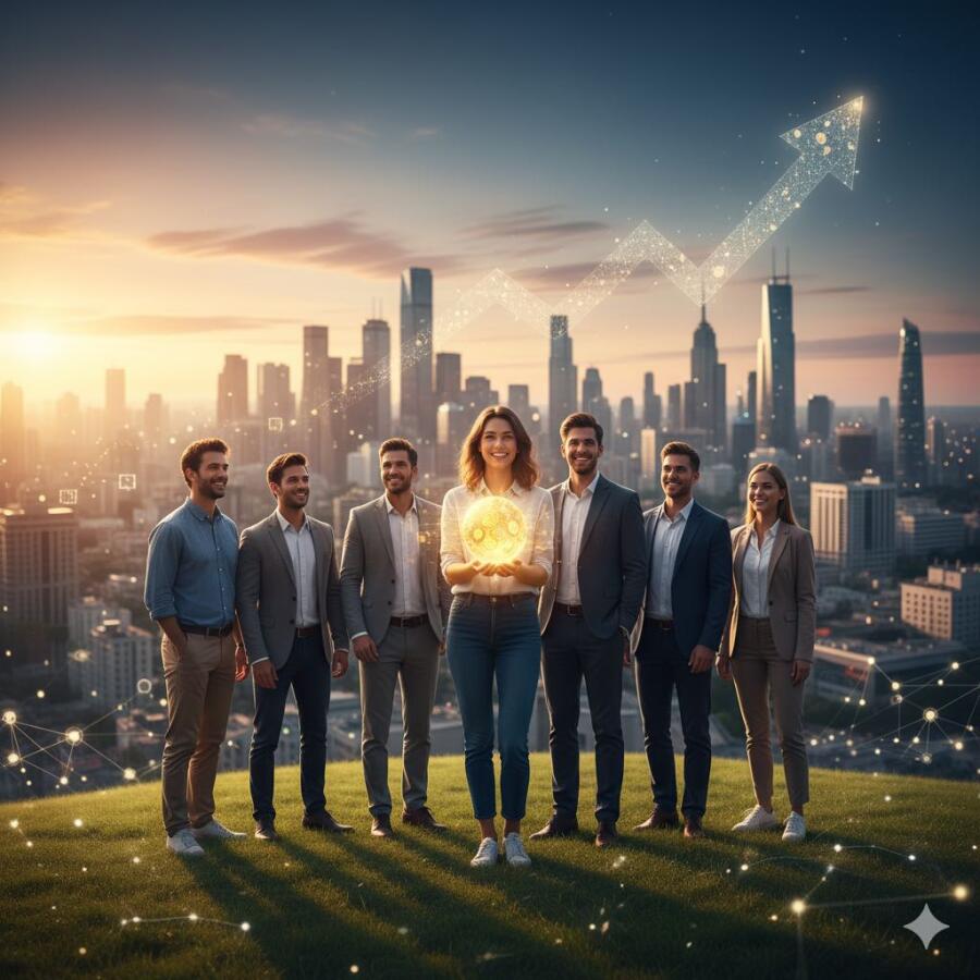 Vermögen junge Leute © Google AI Vermögen junge Leute © Google AI