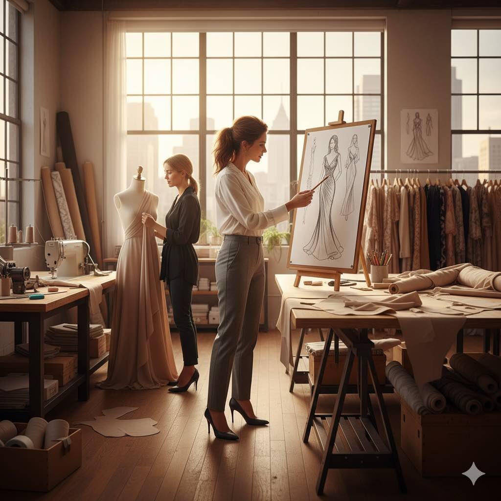 Modedesigner/in © Google AI