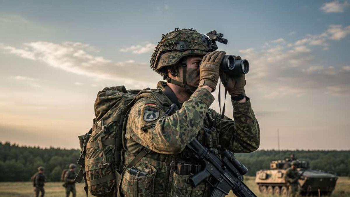 Soldat/Soldatin (Bundeswehr) &copy; Google Ai