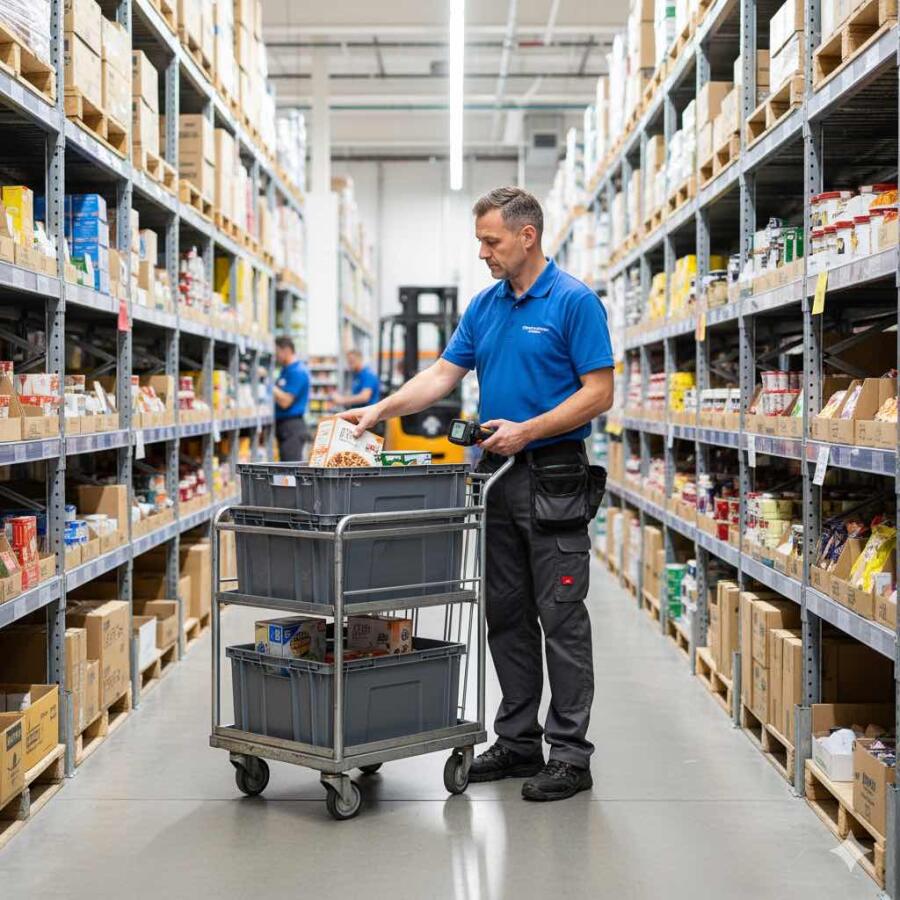 Kommissionierer/in © Google AI