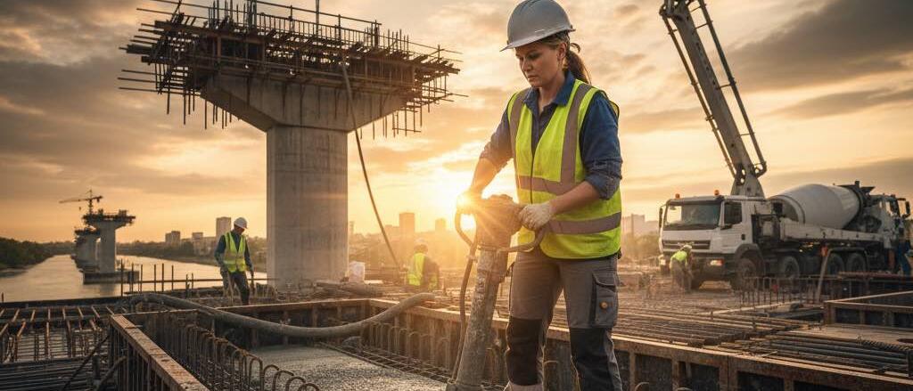 Beton- und Stahlbetonbauer/in © Google AI