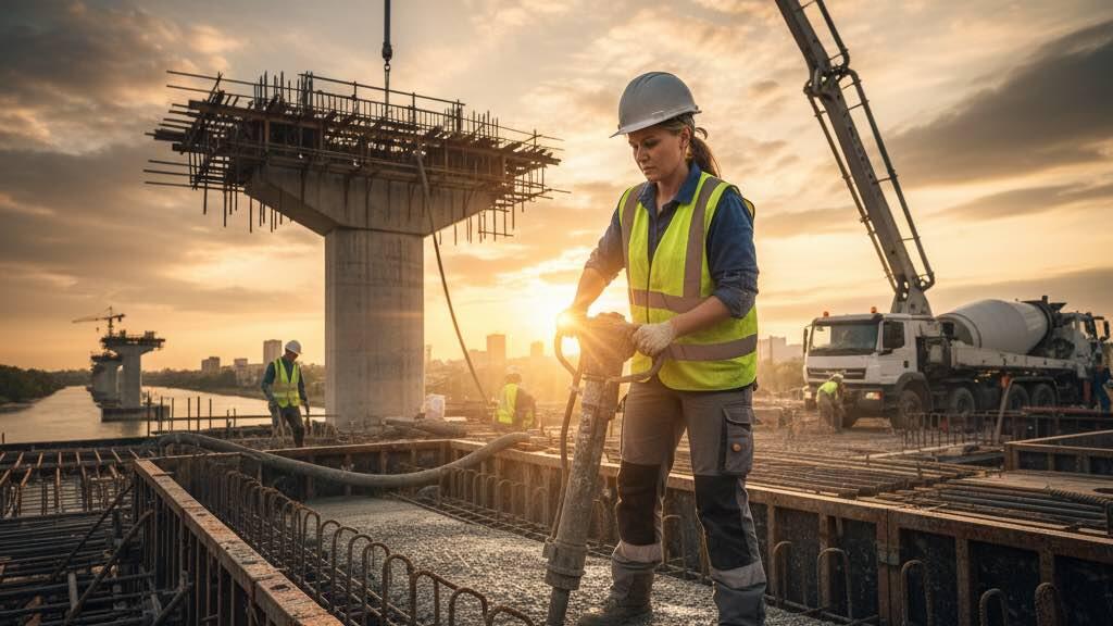 Beton- und Stahlbetonbauer/in © Google AI