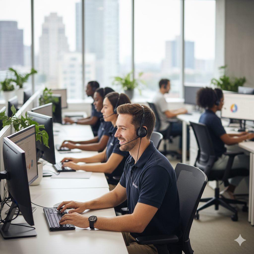 Call Center Agent/in © Google AI