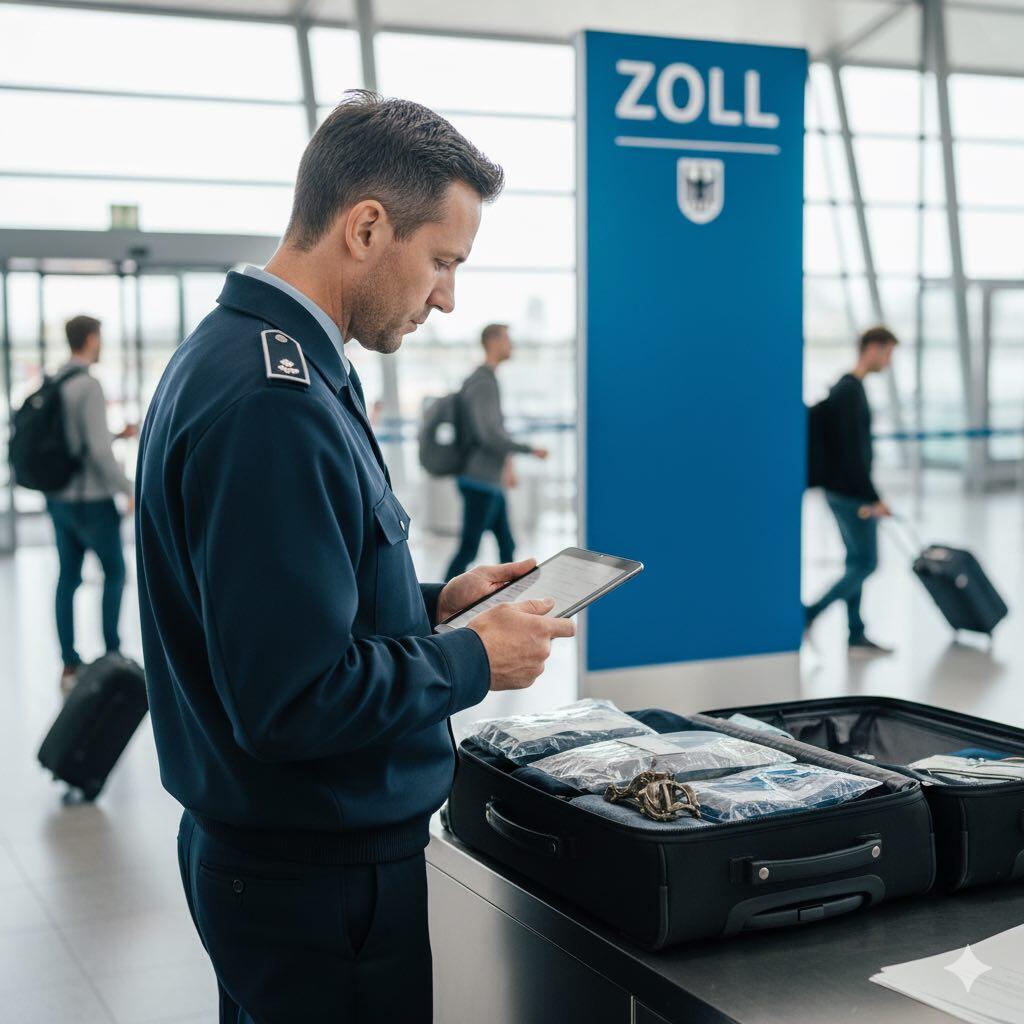 Zollbeamter/Zollbeamtin © Google AI