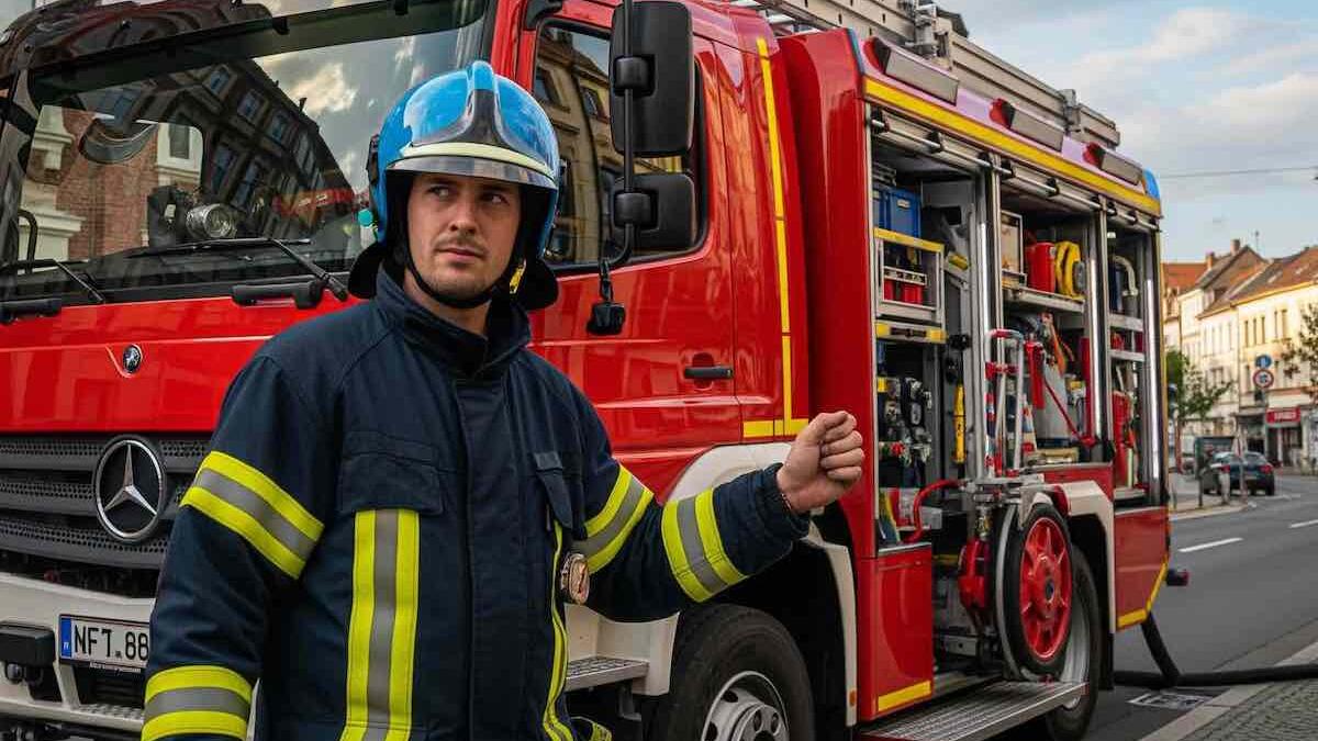 Feuerwehrmann/-frau (Beamte/Beamtinnen im mittleren feuerwehrtechnischen Dienst) &copy; Google AI