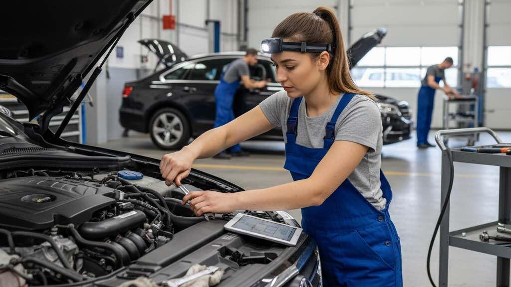 Kfz-Mechatroniker/in © Google AI Kfz-Mechatroniker/in © Google AI