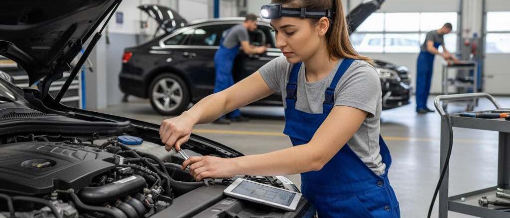 Kfz-Mechatroniker/in © Google AI Kfz-Mechatroniker/in © Google AI