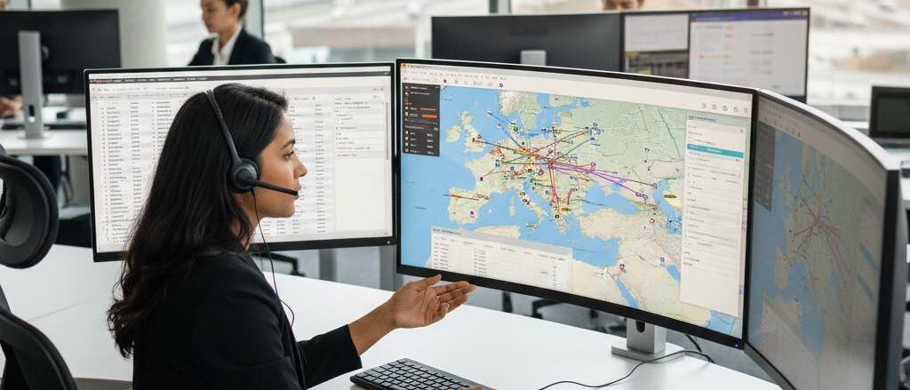 Disponent/in (Transport, Verkehr, Logistik) © Google AI Disponent/in (Transport, Verkehr, Logistik) © Google AI