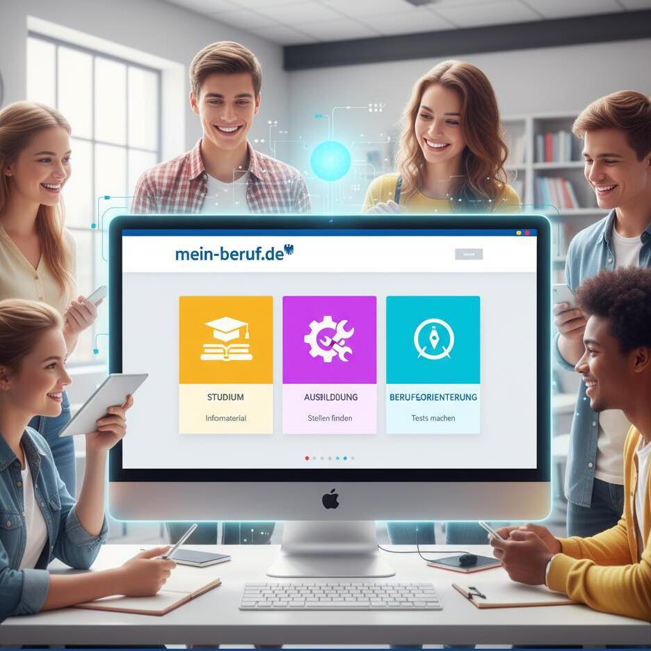 Portal Mein-Beruf.de © Google AI