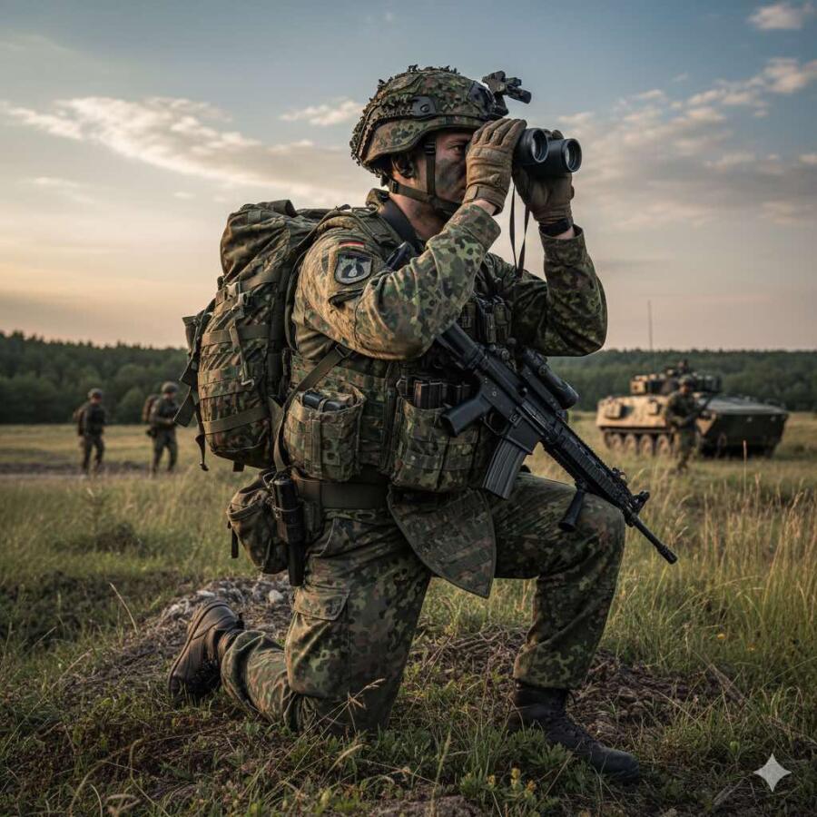 Soldat/Soldatin (Bundeswehr) © Google Ai