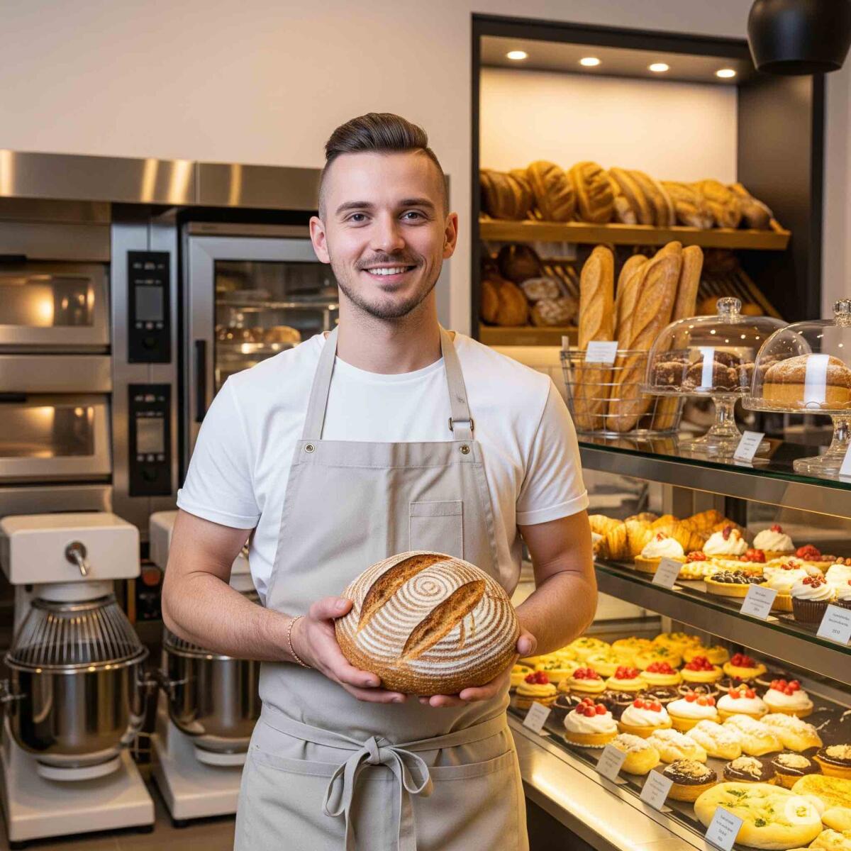 Bäcker/in werden? Erfahre alles über Ausbildung, Gehalt, Karrierechancen und was Dir der Beruf wirklich zurückgibt. © Google Gemini