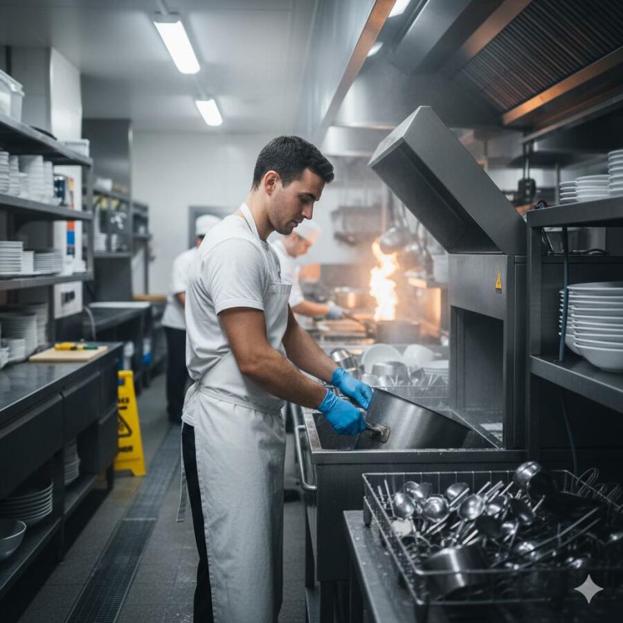 Spüler/in / Spülkraft © Google Ai