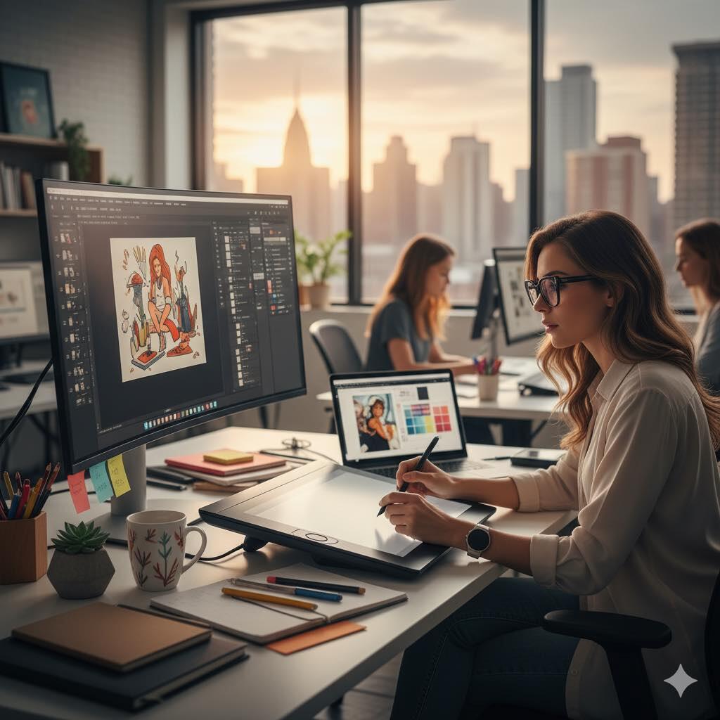 Grafikdesigner/in © Google Ai