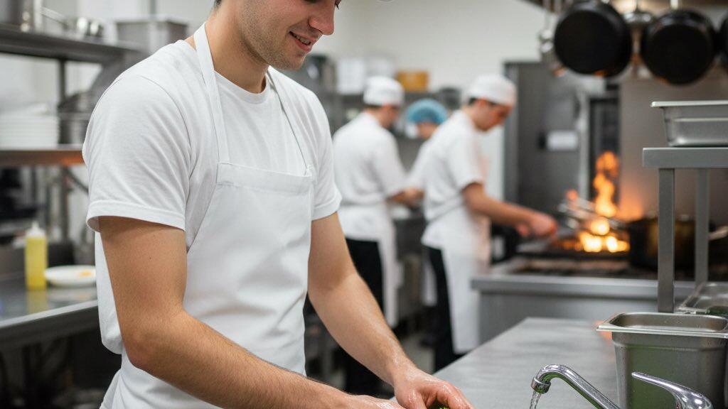 Küchenhelfer/in &copy; Google AI