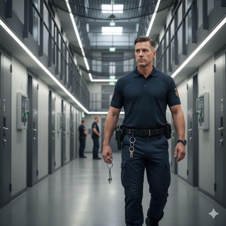 Justizvollzugsbeamter © Google AI Justizvollzugsbeamter © Google AI