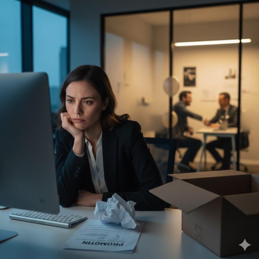 Bei der Beförderung übergangen? © Google AI