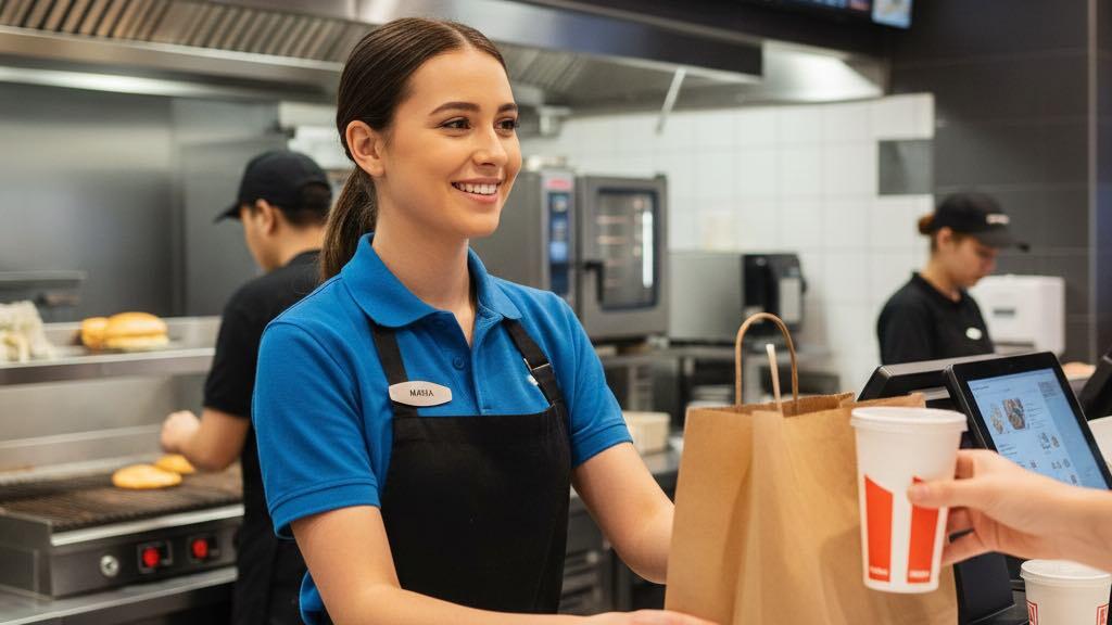 Servicemitarbeiter/in in Schnellrestaurants © Google AI Servicemitarbeiter/in in Schnellrestaurants © Google AI