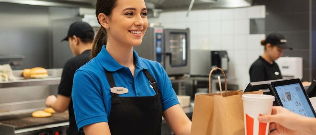 Servicemitarbeiter/in in Schnellrestaurants © Google AI Servicemitarbeiter/in in Schnellrestaurants © Google AI