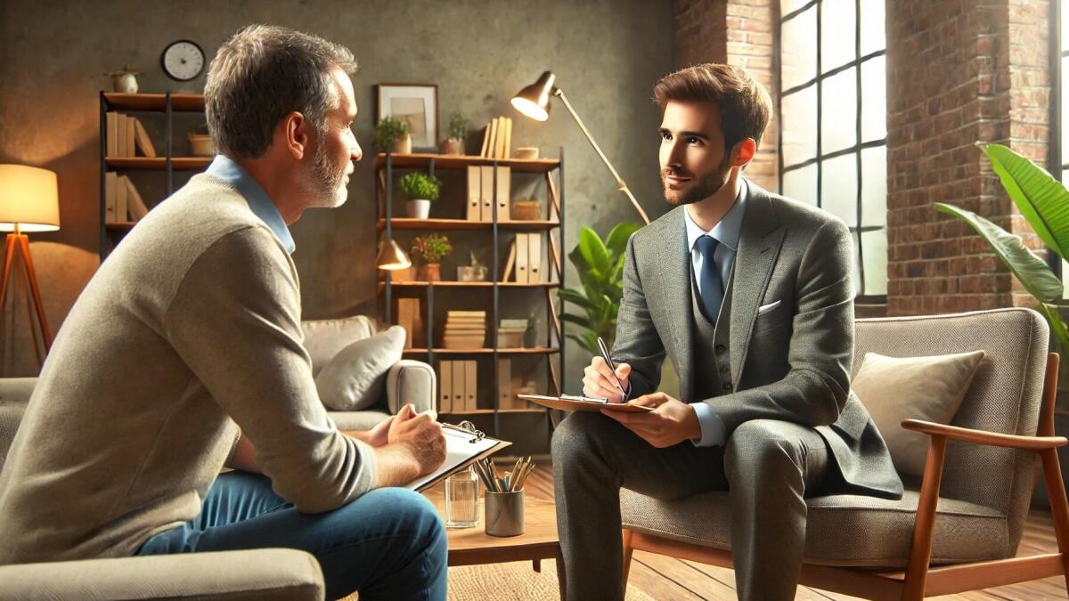 Psychologe &copy; Erstellt mit DALL·E