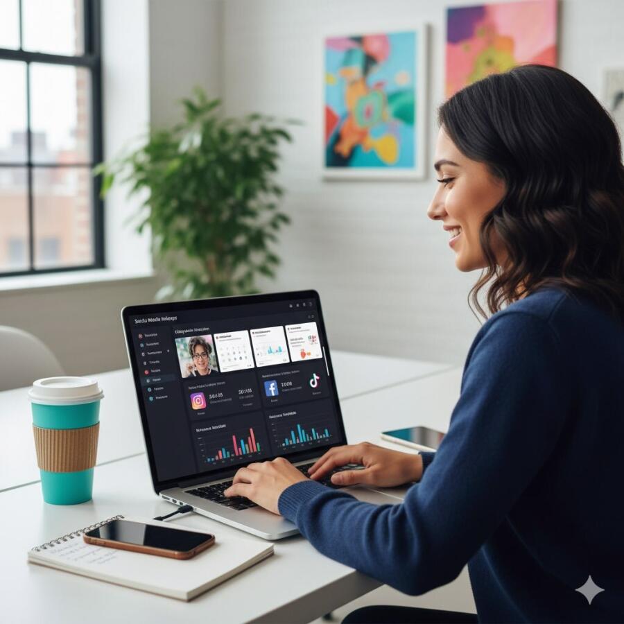 Social Media Manager/in © Google AI