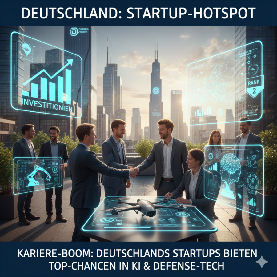 Deutschland ist Europas Startup-Hotspot © Google AI