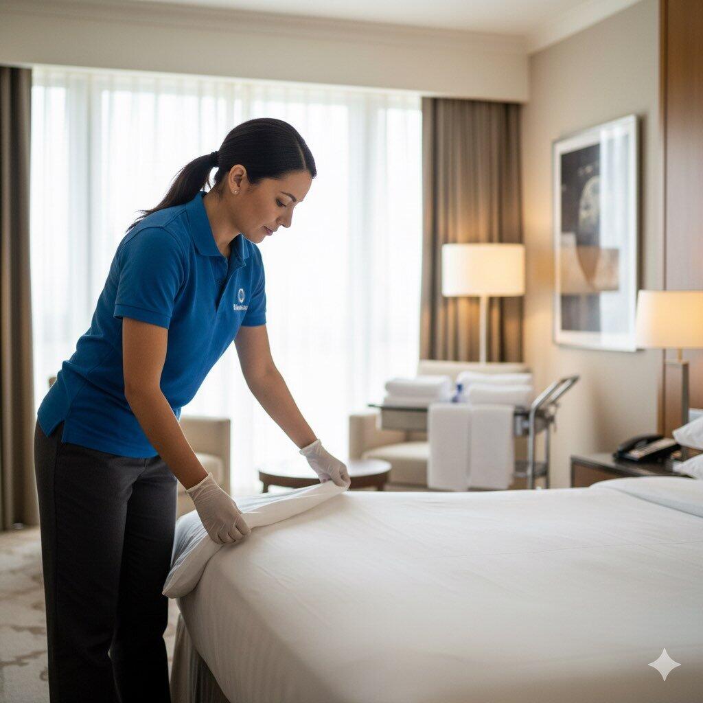 Housekeeping Zimmermädchen © Google AI