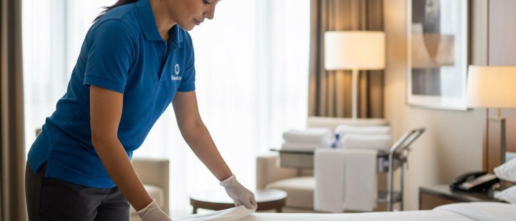 Housekeeping Zimmermädchen © Google AI
