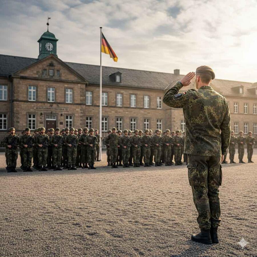 Offizier/in (Bundeswehr) © Google AI