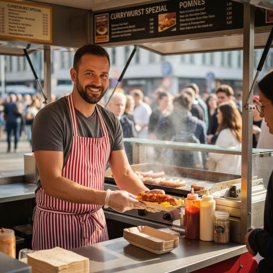 Snack-/Imbissverkäufer/in &copy; Google AI
