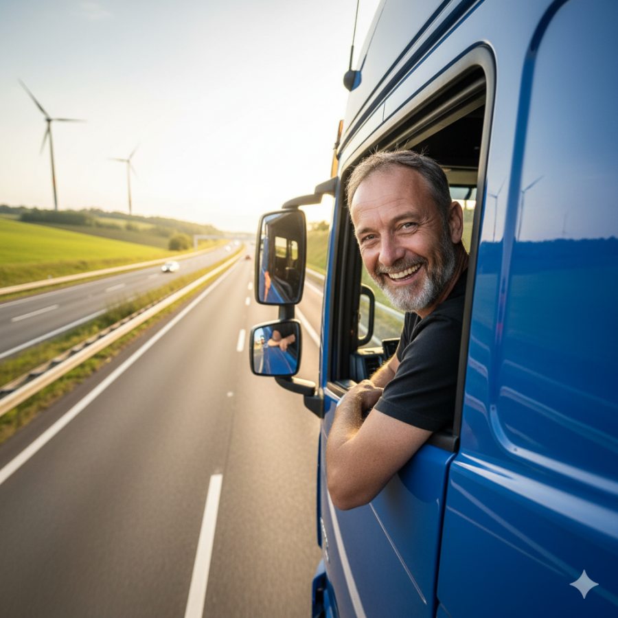 Frachtmarkt boomt - Fahrer gesucht © Google AI