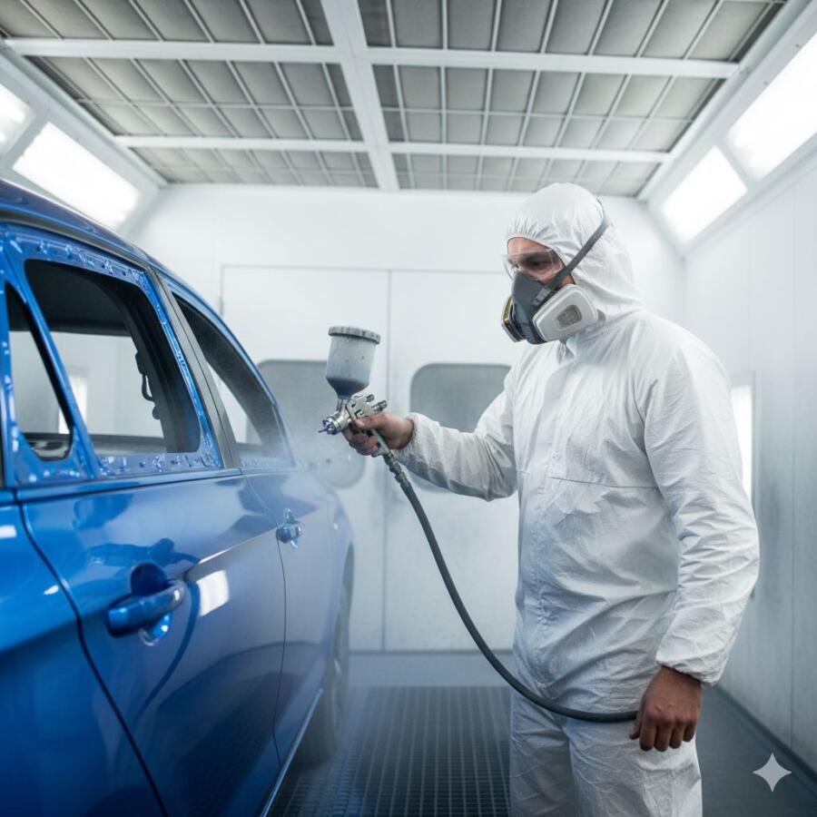 Fahrzeuglackierer/in © Google AI