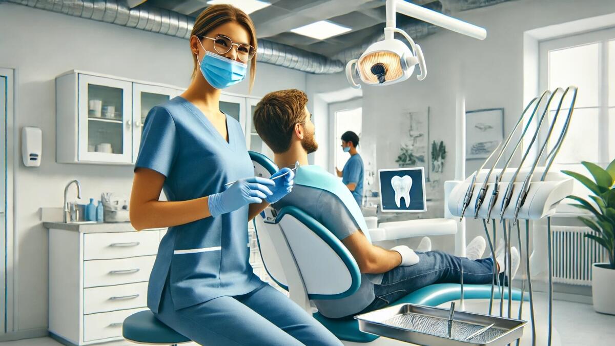 Zahnmedizinischer Fachangestellter © Erstellt mit DALL·E