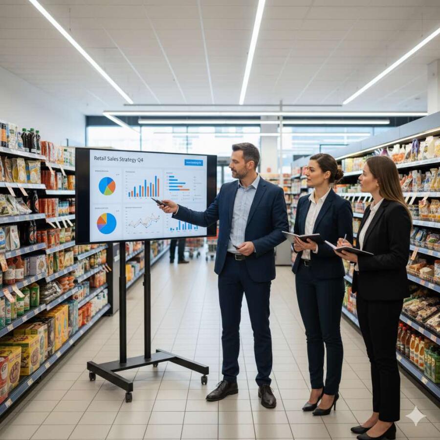 Vertriebsleiter/in im Einzelhandel © Google AI